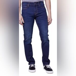 Lazer Men’s Skinny-Fit Stretch Jeans‎ 33x32 NWT Dark Blue Denim